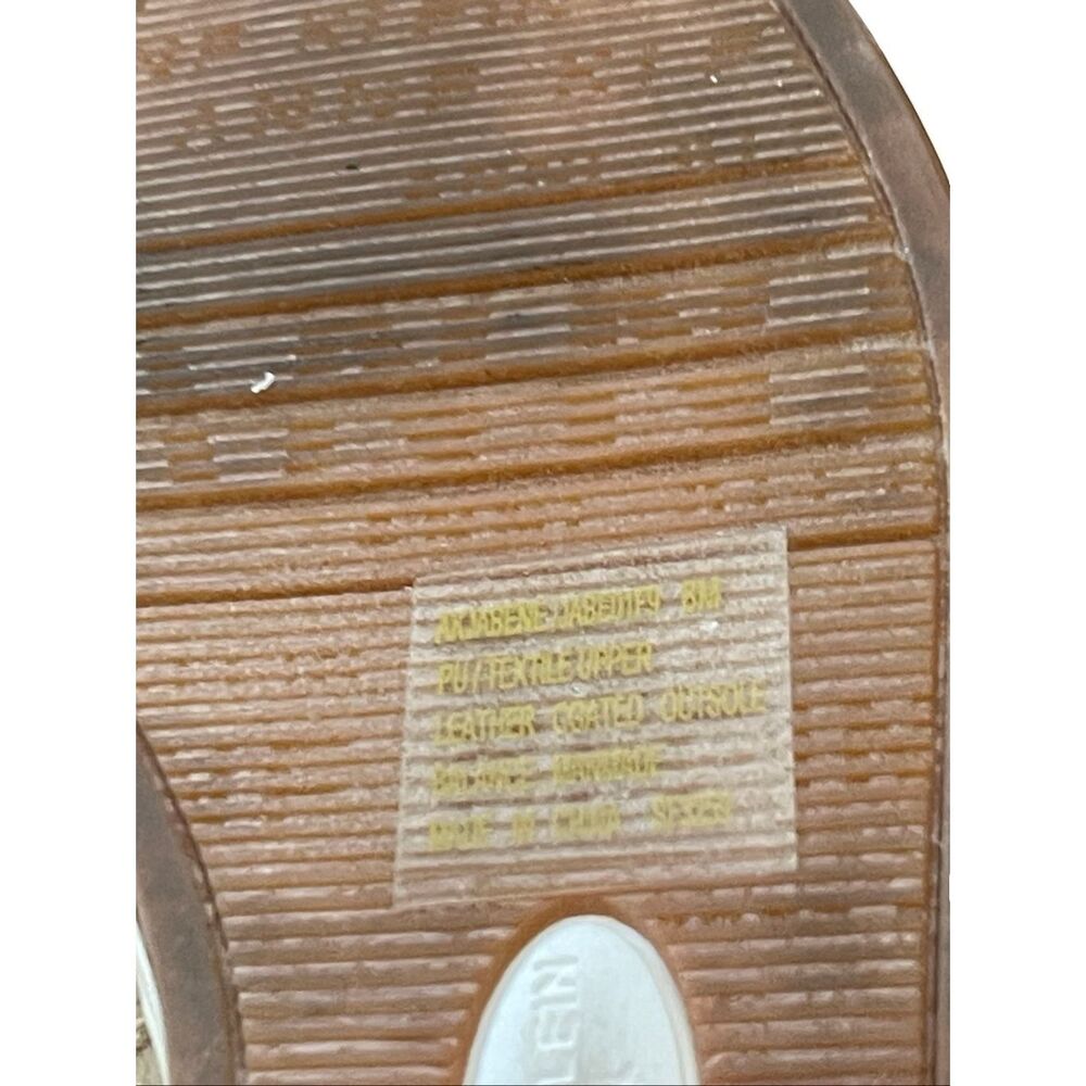 Anne Klein Womens White Laser-Cut Iflex Espadrille Perforated Flat Shoes Size 8 - Picture 3 of 8